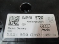 dials dials Audi A3 8V0 2.0 TDI 8V0920972D