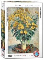 ZNAČKOVÁ PUZZLE EUROGRAPHICS KVETY SLNEČNICE CLAUDE MONET 1000el 48x68cm