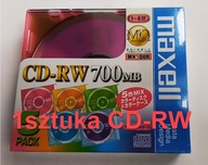 CD Maxell CD-RW 700 MB 1 ks