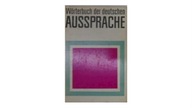 Worterbuch der deutschen Aussprache -