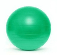Piłka gimnastyczna pilates 75 cm zielona duża z pompką gratis
