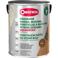 Owatrol AQUADECKS olej saturacyjny do drewna 2.5L kolor TEAK