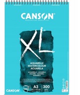 CANSON XL Blok do akwareli na spirali A3 30 arkuszy 300g