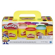 HASBRO PLAY DOH CIASTOLINA ZESTAW 20 TUB A7924