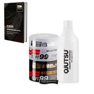 Vosk s carnaubou Soft99 Dark & Black Wax 300 g + 2 iné produkty