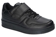 AMERICAN CLUB FH38 STYLOWE ADIDASY BUTY SPORTOWE PÓŁBUTY NA RZEP CZARNE 41