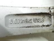 disk disk R15 SEAT IBIZA IV 5X100 6.0 ET 38 6J0601025K