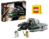 KLOCKI LEGO | STAR WARS 75360 JEDI STARFIGHTER YODY DROID R2-D2 + TORBA