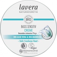LAVERA BASIS SENSITIV Krém s bio-aloe a bio-mandľovým olejom 150 ml