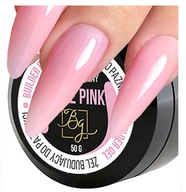 Profesionální Stavební Gel na nehty UV Gel Pink 50 g
