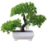 STROM BONSAI SR2 kvetináč kvety umelé tráva ako živý strom šťastia