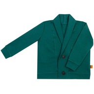 Elegancki blezer sweter HIT na guziki 92/98 zielony