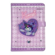 Zeszyt Planner Notes Kuromi Hello Kitty Fioletowy A6 Zapięcie Magnetyczne