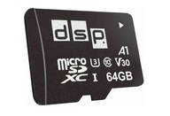 KARTA PAMIĘCI microSD SDXC DSP Memory 64GB U3 V30 C10 A1