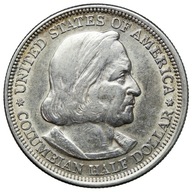USA, 1/2 dolara 1893, Wystawa Kolumba, st. 3+