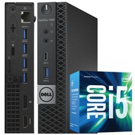 Mały komputer do domu Dell Optiplex 7050 Tiny I5 6GEN Win10 512/16 szybki