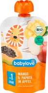 Babylove BIO Dezert Mus Papája Mango Jablko