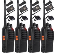 4X WALKIE TALKIE KRÓTKOFALÓWKI BAOFENG BF888S PMR