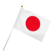 Japonská vlajka 21*14cm vlajky do ruky japonská vlajka