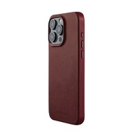 Mujjo Full Leather Case etui plecki skórzane do iPhone 15 Pro z MagSafe