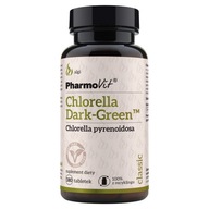Pharmovit Classic Chlorella Dark-Green, suplement diety, 180 tabletek