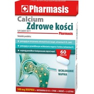 Calcium Zdrowe Kości Pharmasis 60 tabletek wapń (calcium)