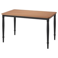 IKEA DANDERYD Stôl borovica/čierna130x80 cm