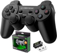 GAMEPAD PAD KONTROLER BEZPRZEWODOWY USB PC PS3 12 PRZYCISKÓW + WIBRACJA
