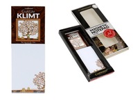 Magnetický zápisník - G. Klimt, Strom života, biely