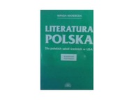 Literatura polska. Dla polskich szkol srednich w U