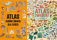 Atlas cudów świata + Atlas zwierząt Grimaldi