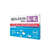 Molekin D3 + K2 MAX tabl.powl. 30 tabliet