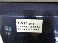 door right front right front VW GOLF VII 5D 5-door LH5X