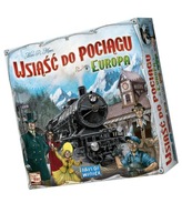 GRA PLANSZOWA WSIĄŚĆ DO POCIĄGU: EUROPA - REBEL