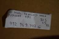 IDEALNY PANEL control seat PORSCHE 992 1
