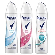 Rexona Antyperspirant spray dla kobiet Mix 3x150ml