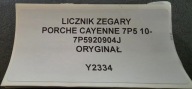 dials ZAGARY PORSCHE CAYENNE 10- original 7P5920904J