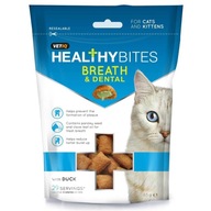 Vetiq Przysmaki dla kotów i kociąt świeży oddech i zęby Healthy Bites 65g