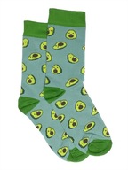 Ponožky Avokádo Farebné Zelené Comfy Moment