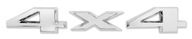 Samolepiaci emblém pečiatka Autá 4x4 14,5x2,2 cm Strieborná
