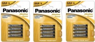 Baterie Panasonic AAA LR03 Alkaline Power x12 szt.