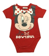 Body niemowlęce Mickey Mouse czerwone 68cm