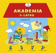 Akademia 5-Latka Pięciolatka Zeszyt A Dorota Krassowska 5+ Skrzat