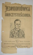 1935 PARAFIA NOWY BYTOM CZARNY LAS RUDA ŚLĄSKA DRUK