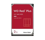 Dysk twardy wewnętrzny HDD WD WD20EFPX Red Plus 2TB 3,5'' SATA III do NAS