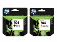 2 ORYGINALNE TUSZE HP 704 CN692AE CN693AE DESKJET 2060 INK ADVANTAGE NOWY !