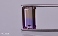 Ametrín fazetovaný oktagon 10,5x6 mm