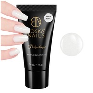 Boska Nails Akryložel PolyShape Stavební gel na nehty White Rose 30 g
