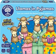 Orchard Toys Lamy w piżamie mini gra podróżna