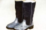 BUTY JEŻDZIECKIE SKÓRZANE -OCIEPLANE ROZ.39